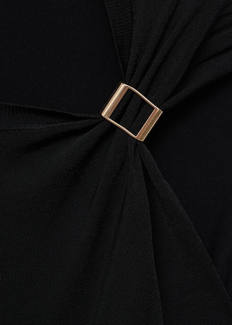 Фото ракурс 5 - Жіночий чорний джемпер Mango артикул 17005809 99 1 season