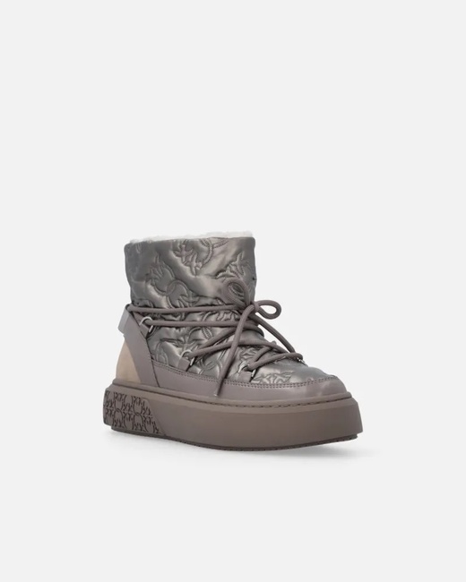 Жіночі коричневі чоботи Pinko артикул SS0101-T036 L15 FW2025 Фото ракурс 4 - Жіночі коричневі чоботи Pinko артикул SS0101-T036 L15 FW2025