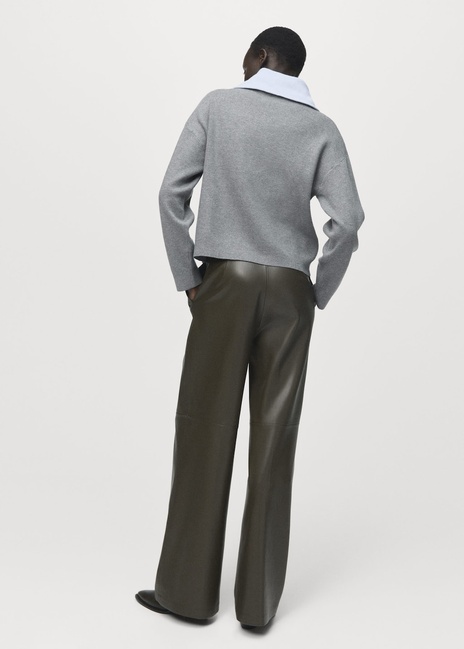 Фото ракурс 2 - Жіночий сірий джемпер Mango артикул 17007833 92 1 season