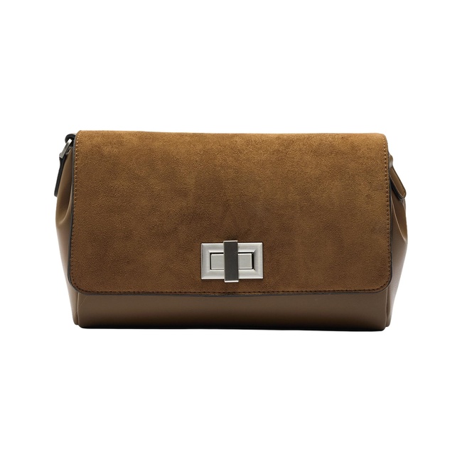 Фото ракурс 1 - Жіноча коричнева сумка Parfois артикул 238145 _CA FW2025