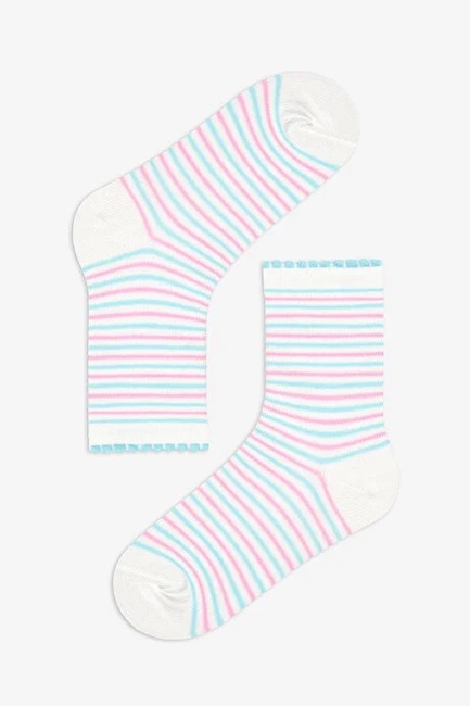Фото ракурс 4 - Разноцветные носки для девочек Penti артикул PHN1UITT24SK MIX 25SS