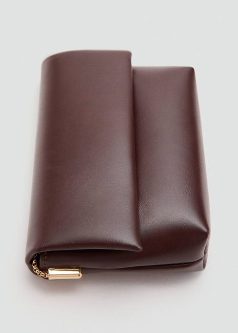 Женская коричневая сумка Mango артикул 27091219 32 2 season Фото ракурс 4 - Женская коричневая сумка Mango артикул 27091219 32 2 season