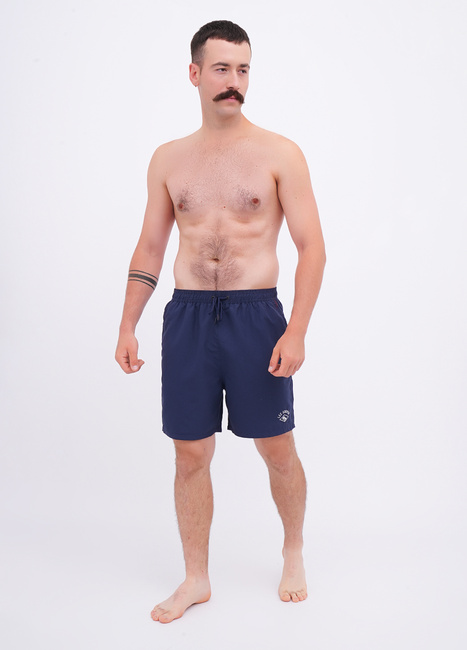 Чоловічі сині плавки Lee Cooper артикул LCM251-9009 NAVY FW2025 Фото ракурс 1 - Чоловічі сині плавки Lee Cooper артикул LCM251-9009 NAVY FW2025