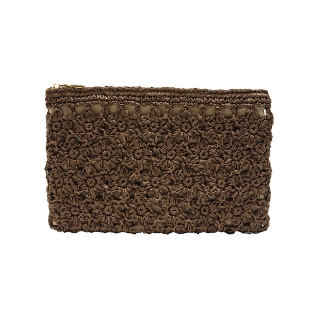 Фото ракурс 2 - Женский коричневый кошелёк Parfois артикул 231492 _BN FW2025