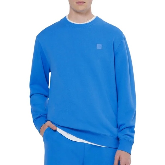 Фото ракурс 1 - Чоловічий блакитний світшот SCOTCH & SODA  артикул 179886 410 SS2025