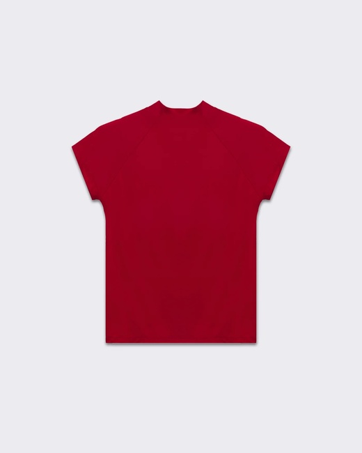 Фото ракурс 4 - Жіноча червона футболка Piazza Italia артикул 32669 Red SS2025