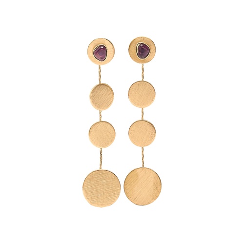 Фото ракурс 1 - Жіночі золоті сережки Parfois артикул 239765 _GD FW2025