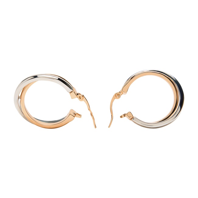 Жіночі золото-срібні сережки Parfois артикул 237429 _MM FW2025 Фото ракурс 4 - Жіночі золото-срібні сережки Parfois артикул 237429 _MM FW2025