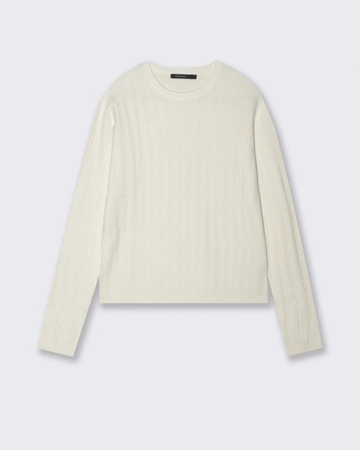 Фото ракурс 1 - Жіночий молочний джемпер Piazza Italia артикул 57947 IVORY FW2025