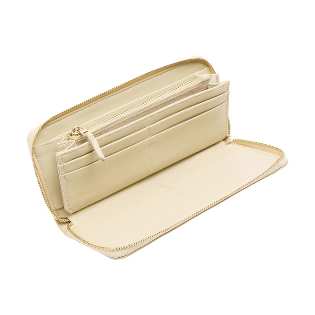 Фото ракурс 5 - Жіночий бежевий гаманець Parfois артикул 224824 _BG FW2025
