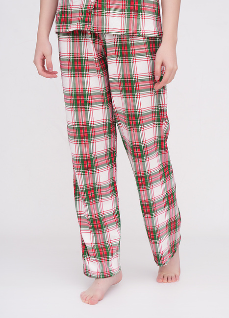 Фото ракурс 4 - Женская молочная пижама EQUILIBRI артикул W691 001 000 MILK No season