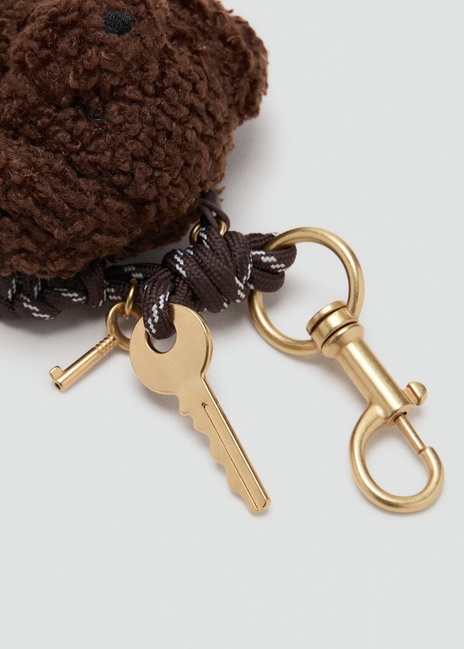 Жіночий коричневий брелок Mango артикул 17045997 32 1 season Фото ракурс 4 - Жіночий коричневий брелок Mango артикул 17045997 32 1 season