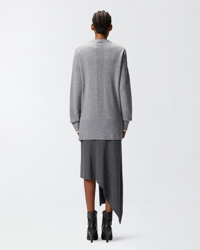 Фото ракурс 2 - Жіночий сірий кардиган Pinko артикул 105451-A2Q9 II2 FW2025