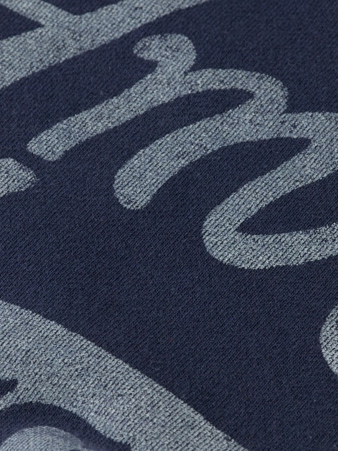 Мужское голубое худи SCOTCH & SODA артикул 181283 410 FW2025 Фото ракурс 6 - Мужское голубое худи SCOTCH & SODA артикул 181283 410 FW2025