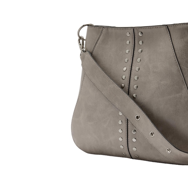 Фото ракурс 3 - Жіноча сіра сумка Parfois артикул 240932 _GY FW2025