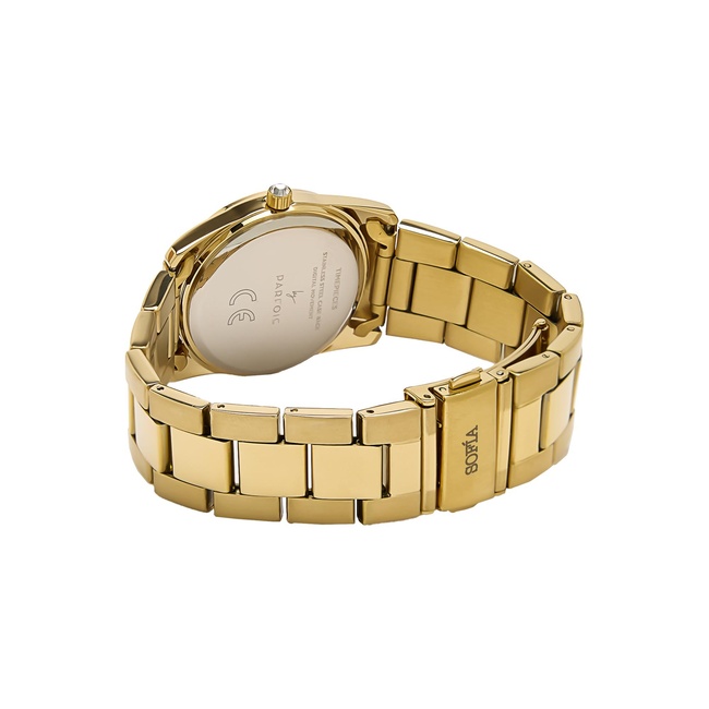 Фото ракурс 4 - Жіночий золотий годинник Parfois артикул 234164 _GD FW2025