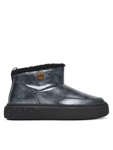 Фото ракурс 2 - Жіночі чорні чоботи Pinko артикул SS0105-P112 Z99 FW2025