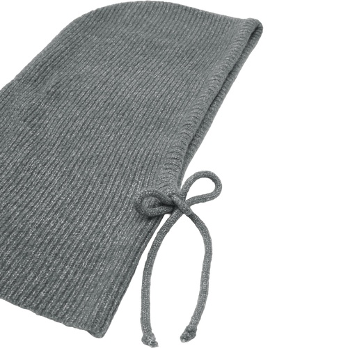 Фото ракурс 2 - Женская серая шапка Parfois артикул 240634 _GY FW2025