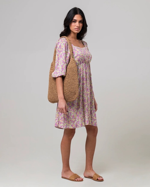 Фото ракурс 3 - Женское розовое платье Piazza Italia артикул 50959 VAR 2 SS2025