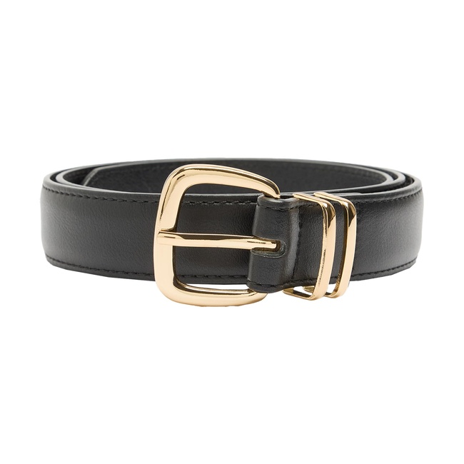 Жіночий чорний ремінь Parfois артикул 224762 _BK FW2025 Фото ракурс 1 - Жіночий чорний ремінь Parfois артикул 224762 _BK FW2025