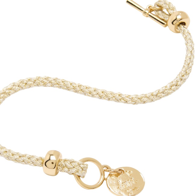 Фото ракурс 2 - Жіночий золотий браслет Parfois артикул 235069 _GN FW2025