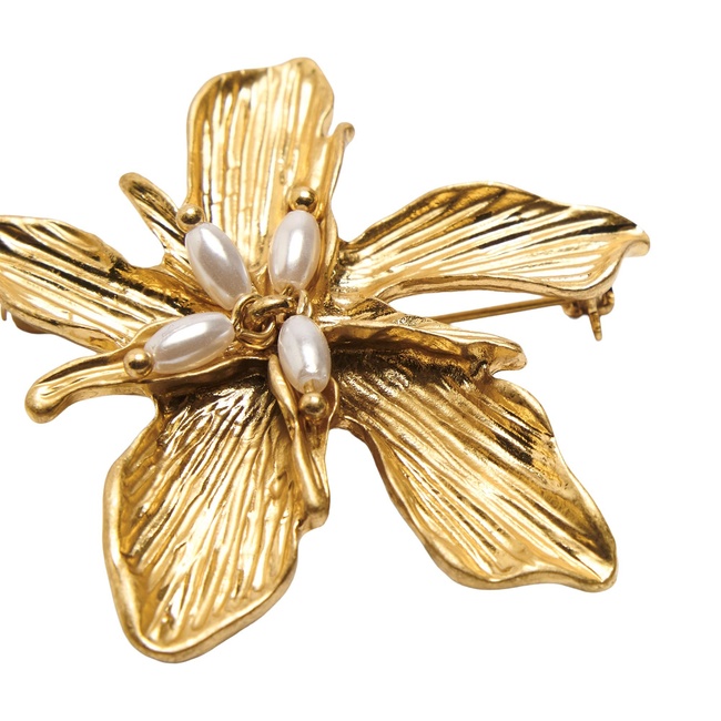 Фото ракурс 2 - Женский золотой брошь Parfois артикул 234408 _GD FW2025