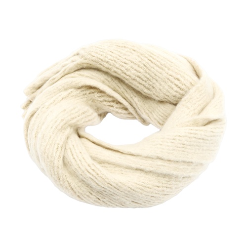 Фото ракурс 2 - Женский молочный шарф Parfois артикул 242080 _EC FW2025