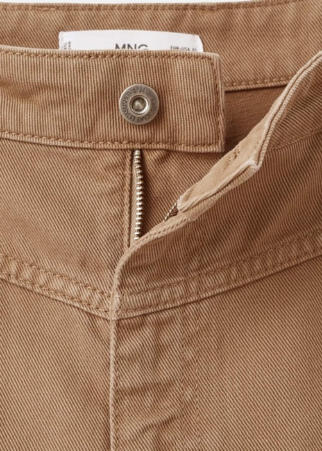 Женские коричневые джинсы Mango артикул 17025828 17 1 season Фото ракурс 5 - Женские коричневые джинсы Mango артикул 17025828 17 1 season