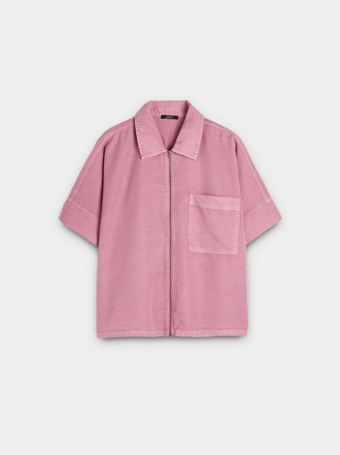 Фото ракурс 4 - Жіноча рожева блузка Parfois артикул 240320 _PK FW2025