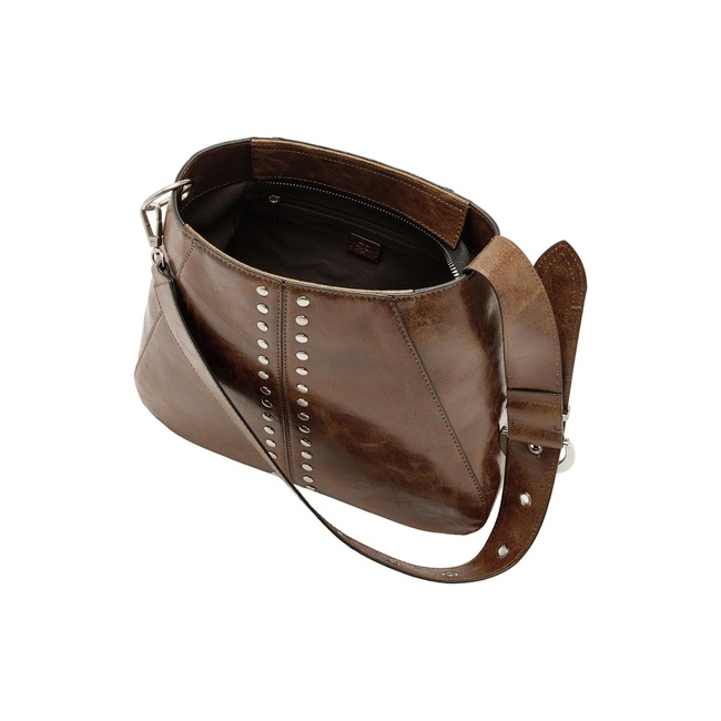 Женская коричневая сумка Parfois артикул 240932 _CA FW2025 Фото ракурс 4 - Женская коричневая сумка Parfois артикул 240932 _CA FW2025