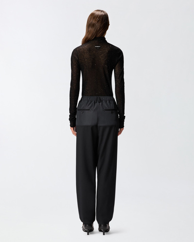 Фото ракурс 2 - Женский черный джемпер Pinko артикул 105821-A2PM Z99 FW2025