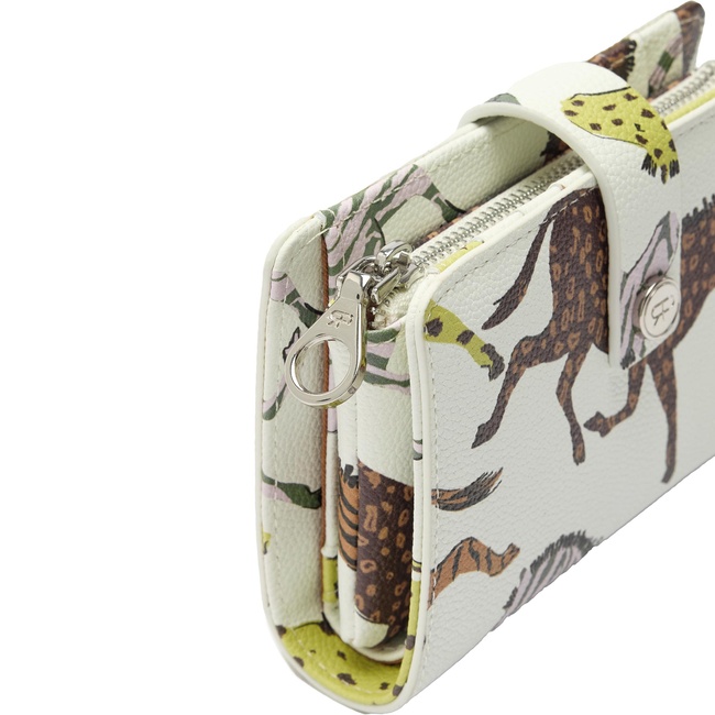 Жіночий білий гаманець Parfois артикул 238317 _HM FW2025 Фото ракурс 3 - Жіночий білий гаманець Parfois артикул 238317 _HM FW2025