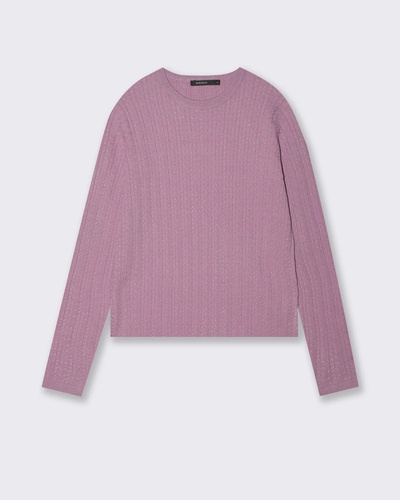 Фото ракурс 1 - Жіночий фіолетовий джемпер Piazza Italia артикул 57947 Mauve violet FW2025