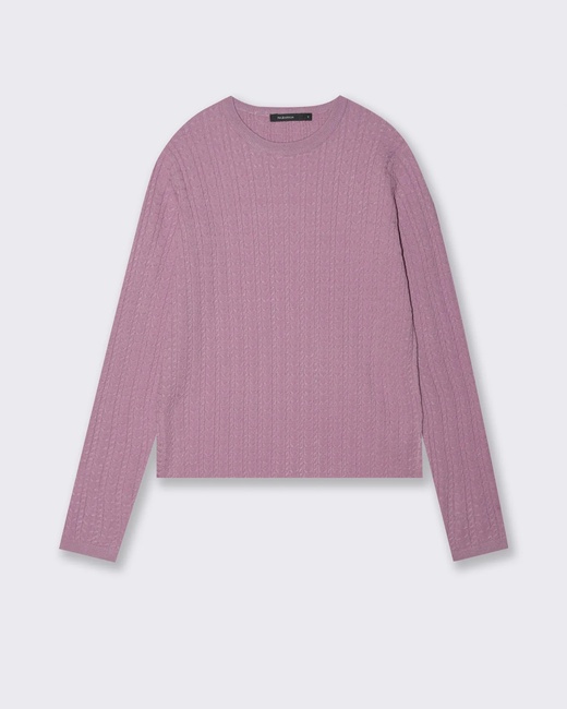 Фото ракурс 1 - Жіночий фіолетовий джемпер Piazza Italia артикул 57947 Mauve violet FW2025