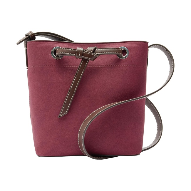 Жіноча бордова сумка Parfois артикул 237234 _BU FW2025 Фото ракурс 1 - Жіноча бордова сумка Parfois артикул 237234 _BU FW2025