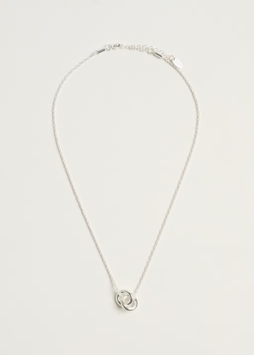 Фото ракурс 1 - Жіноче срібнe намисто Mango артикул 17906000 PL 1 season