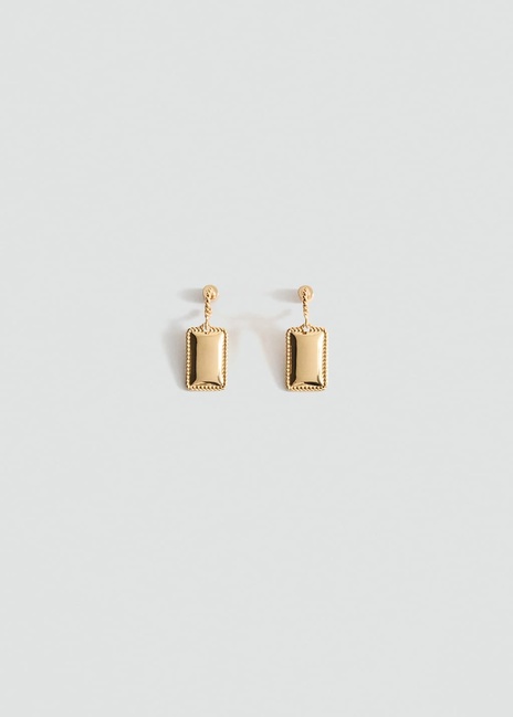 Женские золотые серьги Mango артикул 17006005 OR 1 season Фото ракурс 2 - Женские золотые серьги Mango артикул 17006005 OR 1 season