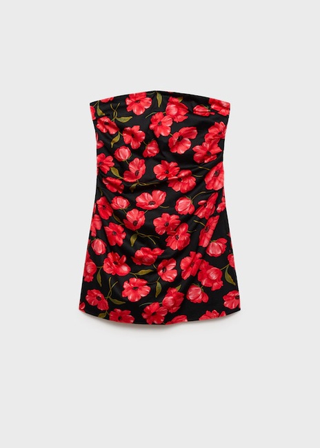 Фото ракурс 3 - Женское черное платье Mango артикул 17042537 99 1 season