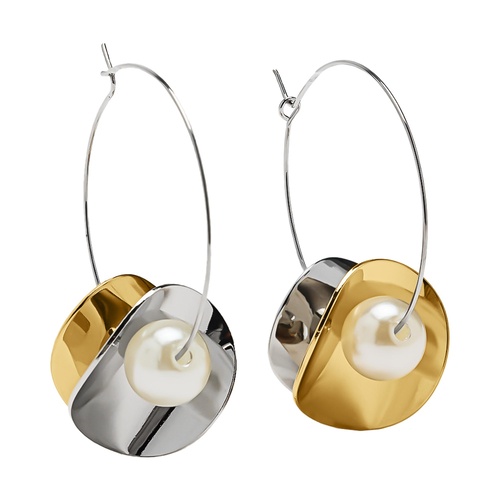 Фото ракурс 1 - Жіночі золото-срібні сережки Parfois артикул 225251 _MM FW2025