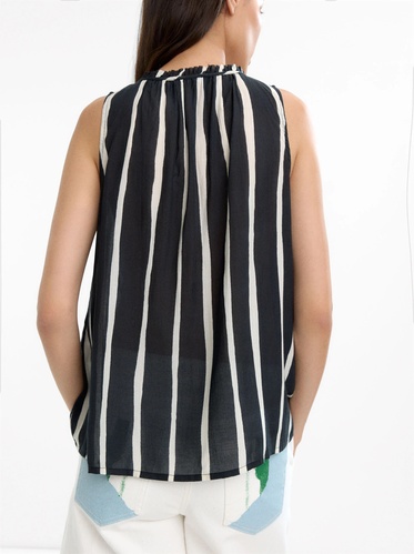 Фото ракурс 2 - Жіноча чорна блузка Parfois артикул 238537 _BK FW2025