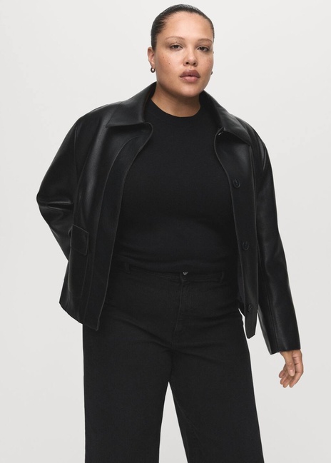 Фото ракурс 7 - Женские черные джинсы Mango артикул 27011206 TN 2 season