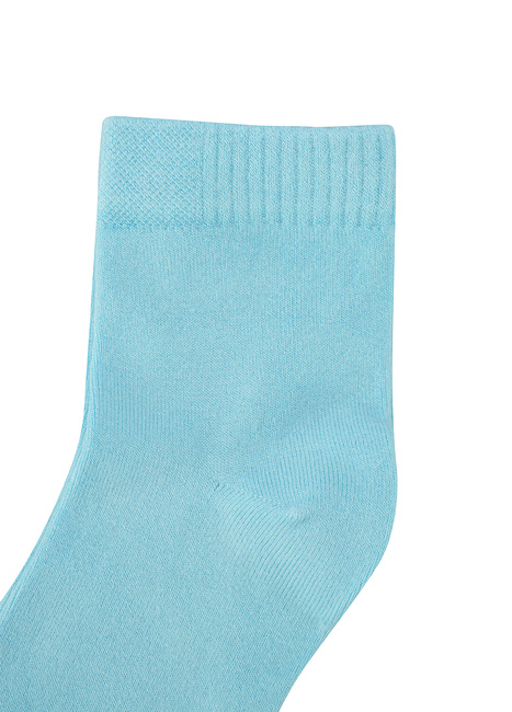 Женские синие носки EQUILIBRI артикул W711 003 000 Blue No season Фото ракурс 2 - Женские синие носки EQUILIBRI артикул W711 003 000 Blue No season