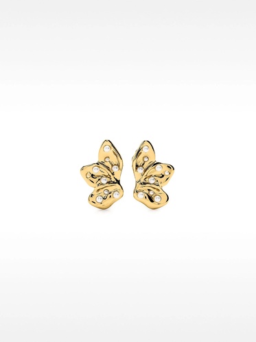 Фото ракурс 1 - Жіночі золоті сережки Parfois артикул 234140 _GD FW2025