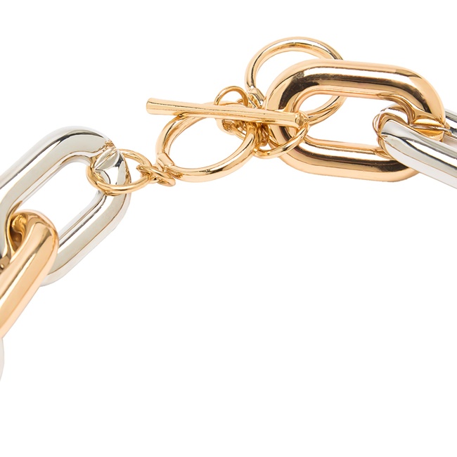 Жіноче золото-срібнe намисто Parfois артикул 239372 _MM FW2025 Фото ракурс 3 - Жіноче золото-срібнe намисто Parfois артикул 239372 _MM FW2025