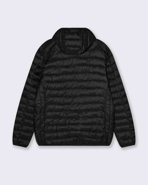 Мужская черная куртка Piazza Italia артикул 65607 Black FW2025 Фото ракурс 2 - Мужская черная куртка Piazza Italia артикул 65607 Black FW2025