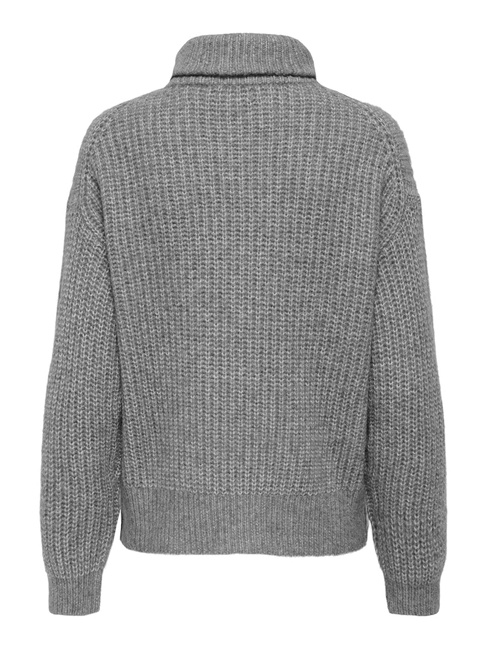 Фото ракурс 4 - Жіночий сірий джемпер Only артикул 15332444 December Sky FW2025