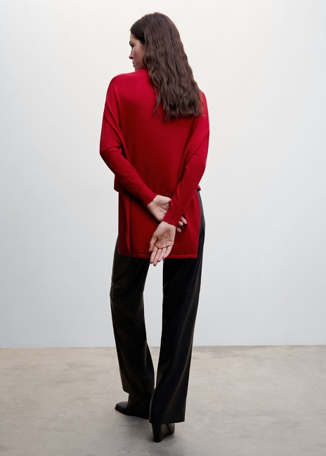 Фото ракурс 5 - Женский белый джемпер Mango артикул 47061284 70 4 season