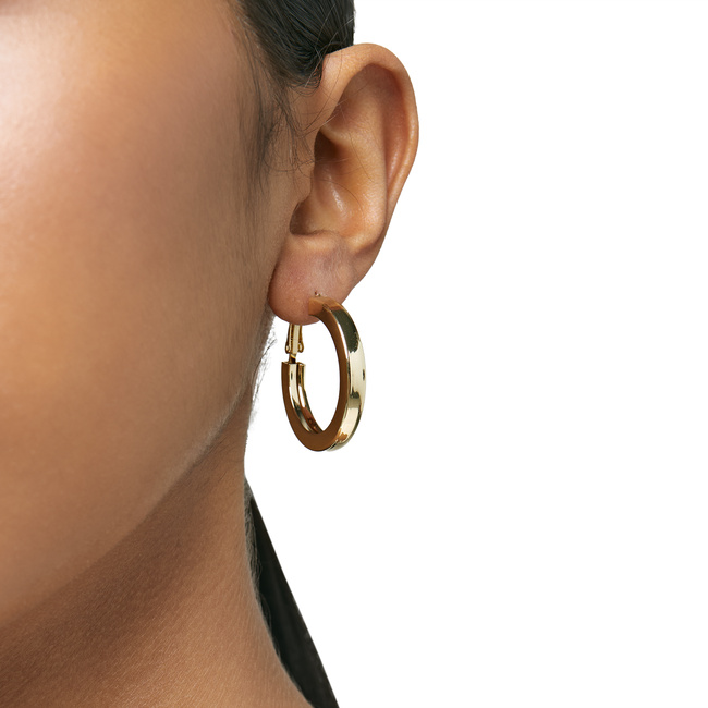 Жіночі золоті сережки Parfois артикул 160186 _GD FW2025 Фото ракурс 5 - Жіночі золоті сережки Parfois артикул 160186 _GD FW2025