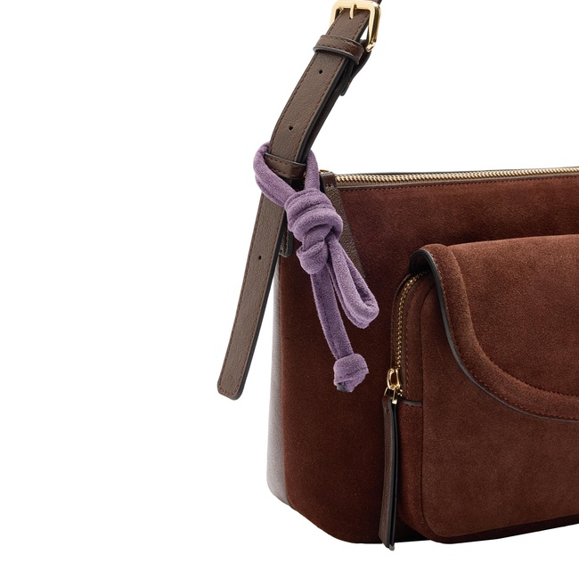 Фото ракурс 3 - Жіноча коричнева сумка Parfois артикул 239387 _BN FW2025