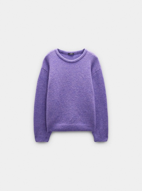 Женский фиолетовый свитер Parfois артикул 241416 _PU FW2025 Фото ракурс 4 - Женский фиолетовый свитер Parfois артикул 241416 _PU FW2025